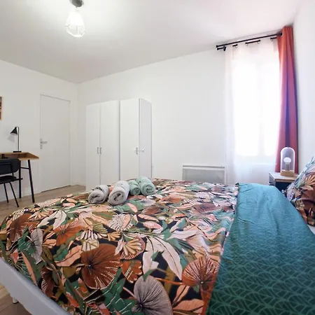 Apartamento Le Soleilcasa - 3 Personnes - Bureau & Wifi